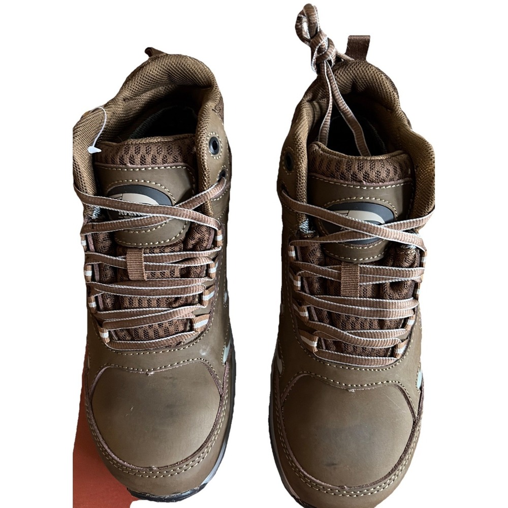 Wmn Avenger Thresher Mid Workboot Aluminum Safety Toe Waterproof Slip Resist - Picture 3 of 9